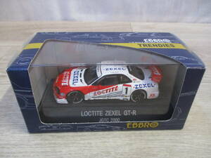 エブロ TRENDIES 1/43　ロックタイト・ゼクセル　GT-Ｒ　JGTC　2000