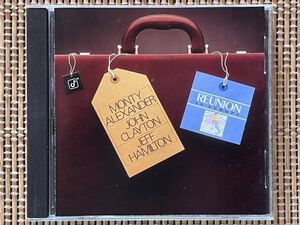 MONTY ALEXANDER・JOHN CLAYTON・JEFF HAMILTON／REUNION IN EUROPE／CONCORD CCD-4231-2／米盤CD／モンティ・アレキサンダー／中古盤