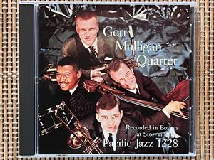 GERRY MULLIGAN QUARTET／AT STORYVILLE／CAPITOL (PACIFIC JAZZ） CDP 7 94472 2／カナダ盤CD／ジェリー・マリガン／中古盤