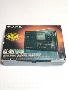 SONY ICF-SW7600G ラジオ シンセサイザーレシーバー ワールドバンドレシーバー