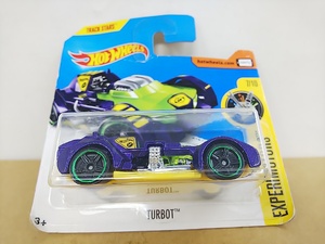 ■ HOTWHEELSホットウィール 2017 EXPERIMOTORS 1:64 TURBOT 245/365 ターボット ミニカー