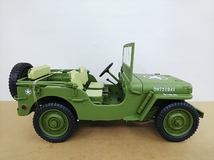 # TRIPLE 9 COLLECTION 1:18 1941 JEEP WILLYS ~Millitary Police~ Jeep Willis army for military Police die-cast minicar 