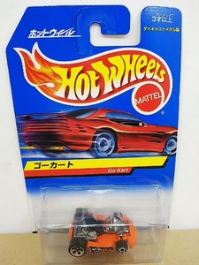 ■日本語版 HOTWHEELSホットウィール 1:64 GO KART オレンジ ゴーカート ミニカー