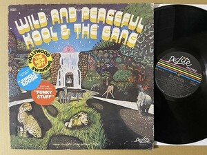 試聴 サンプリングねた ダンクラ ファンク Funky Stuff, Jungle Boogie 他 Kool & The Gang Wild And Peaceful LP レアグルーヴ