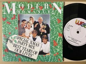 試聴 Disco 45 クリスマス ファンカラティーナ Modern Romance Best Years Of Our Lives Xmas Mix 7インチ ロンドンナイト フリーソウル