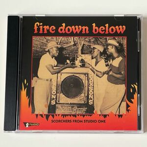 【スタワン最高コンピ】V.A./ Fire Down Below: Scorchers From Studio One【廃盤CD】