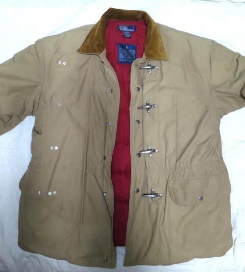 90s Polo by Ralph Lauren ポロ ラルフローレン ファイヤーマン ダウン ジャケット コート 実寸 L ～ XL FIRE MAN DOWN JACKET