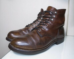 ★ RED WING レッドウィング US 7 D 25cm アイアンレンジャー 8111 ワークブーツ アンバーハーネス ブラウン