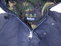 Barbour DERWENT フード ジャケット 実寸 M 38 程度 英国製 Adam et Rope 別注 バブアー ビデイル アダムエロペ マウンテンパーカー_画像2