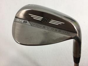 即決 中古 ボーケイ ウェッジ スピンミルド SM8 (ツアークロム)50.12F(日本仕様) AW オリジナルスチール 50 WEDGE