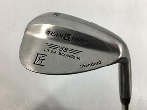 即決 中古 TEAM TOHO 匠 ウェッジ SW オリジナルスチール 58 WEDGE