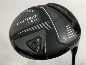 即決 中古美品 TOUR WORLD (ツアーワールド) TW757 TYPE-D ドライバー 1W VIZARD FP-6 9 SR