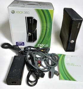 XBOX360 本体 250G model 1439 RKH-00014 プレミアム リキッド ブラック　1円〜