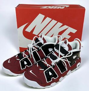 【未使用品】NIKE 921948-600 AIR MORE UPTEMPO 96 サイズ:28.5cm エア モアアップテンポ フープパックスニーカー ナイキ　1円〜