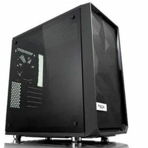 Fractal Design ミニタワー型PCケース Meshify C Mini Dark TG FD-CA-MESH-C-MINI-BKO-TGD