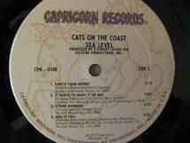 LP　SEA LEVEL シー・レヴェル 　CATS ON THE COAST　シュリンク付き._画像5