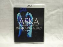 【極美品】ASKA ライブBlu-ray＋CD『ASKA Premium Concert Tour Wonderful World 2023』美品_画像1