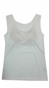 a3455# with translation cotton .bla top tank top 3L white 