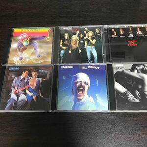 Scorpions CD6枚セット スコーピオンズ ハードロック　ヘヴィメタル HR/HM