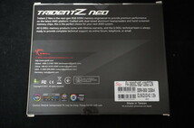 【未使用】 [メモリ デスクトップPC用] G.Skill　F4-3600C18Q-128GTZN / Trident Z Neo DDR4-3600 CL18-22-22-42 1.35V 128GB (4x32GB)_画像2