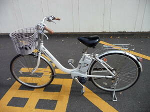 * Panasonic ViVi Light U велосипед с электроприводом 26 дюймовый eko navi установка BE-ENDU63 б/у товар самовывоз *