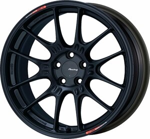 新品1本価格 エンケイ ENKEI GTC02 17x 8.5J +40 (ET40) 5穴 PCD 100 Matte Black(ブラック）