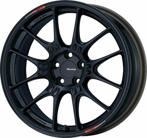 新品1本価格 エンケイ ENKEI GTC02 17x 7.5J +38 (ET38) 4穴 PCD 100 Matte Black(ブラック）