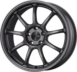 新品2本価格 エンケイ ENKEI PF09 18x 8.5J +38 (ET38) 5穴 PCD 114.3 Dark Silver(ダークシルバー)