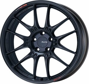 新品1本価格 エンケイ ENKEI GTC02 19x 8.0J (8J) +45 (ET45) 5穴 PCD 114.3 Matte Black(ブラック）