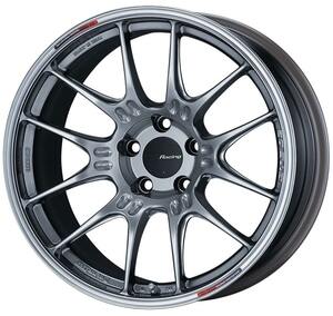 新品2本価格 エンケイ ENKEI GTC02 18x 10.0J (10J) +25 (ET25) 5穴 PCD 114.3 Hyper Silver(シルバー）