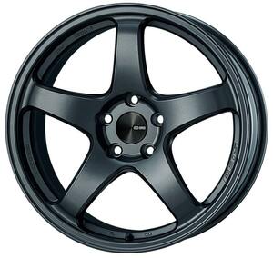 新品4本価格 エンケイ ENKEI PF05 17x 8.5J +48 (ET48) 5穴 PCD 100 Matte Dark Gunmetallic(マットダークガンメタ）