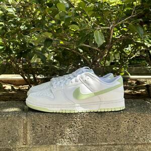 バスケットシューズ バッシュ スニーカー ナイキ Nike Dunk Low Retro White/Honeydew ストリートDV0831-105 US8.5 26.5CM