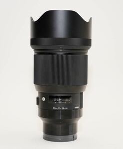 sigma 85mm F1.4 ART eマウント 極上美品