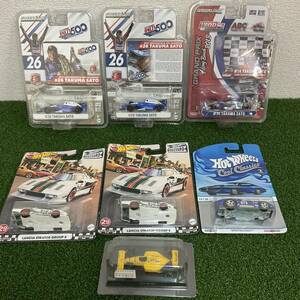 新品 未使用 HOT WEEELS ホットウィール INDY インディカー 1/64 INDIANAPOLIS 500 CHAMPION #26 #14 TAKUMA SATO 佐藤琢磨など ７点まとめ