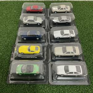 未使用品 KYOSHO 京商 Miniature Collection of TOYOTA Sports Cars 10台 まとめ セット ミニカー 乗用車 スポーツカー TOYOTA 2000GT MR-S