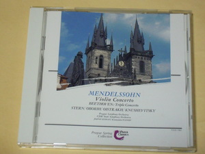 国内CD◎ベートーヴェン：トリプル・コンチェルト、他／オボーリン、オイストラフ、クヌシェヴィツキー、他◆プラハの春コレクション