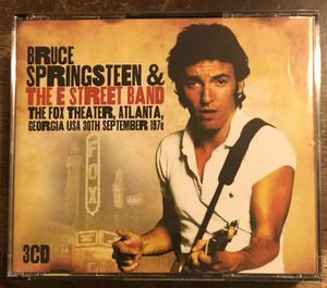 Bruce Springsteen & The E Street Band / The Fox Theaer, Atlanta, Georgia USA 30th September 1978 / Soundboard / 3CD / ブルーススプ