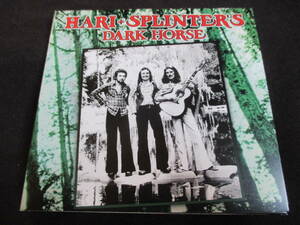 紙ジャケ　SPLINTER「HARI + SPLINTER'S / DARK HORSE」（コレクターズCD）ジョージ・ハリスン、スプリンター、George Harrison