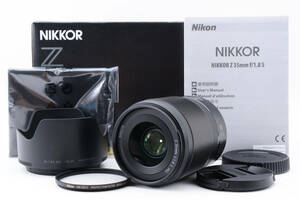 ★美品　元箱あり 完全動作★ NIKKOR Z 35mm f/1.8 S 美品　ニコン Nikon 取説 フード キャップ　プロテクター付