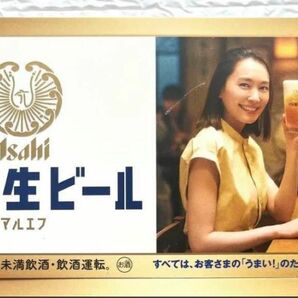 【非売品】新垣結衣さん　アサヒ生ビール　キャンペーンポスター　白