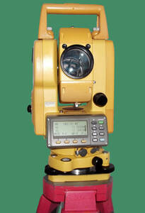 精度確認 TOPCON ノンプリズム GPT-3005WF 2級Aトータルステーション　(11-3)