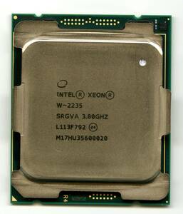 Intel　Xeon　W-2235　SRGVA　 中古 　　　　　0020