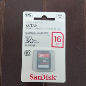 SANDISK ウルトラ SDHC UHS-I CLASS10 16GB 〔SDSDUG-016G-J35〕
