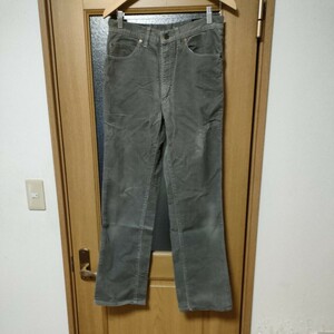 80 годы.90 годы. Big John.BIG JOHN. Vintage. вельвет. брюки. серый серия.31 дюймовый. Levi's 501.