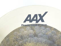 【ジャンク扱い】MU-764◆Sabian AAX Picante Crash 10インチ セイビアン クラシュ シンバル 中古品_画像2