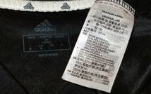 アディダス(adidas) サッカーウェア プラクティスシャツ 長袖 TAN ファンダメンタル LS ジャージー SIZE:M 黒 送料215円～_画像9