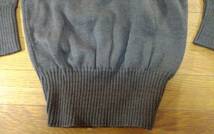 sweater man's 100% WOOL SIZE:M 送料510円～_画像4