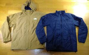 THE NORTH FACE ノースフェイス カシウストリクライメイトジャケット Cassius Triclimate Jacket SIZE:M ブラウン 紺 送料1000円～