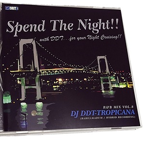 希少 廃盤 DJ DDT-TROPICANA / SPEND THE NIGHT R＆B MIX CD★HIROKI MURO KIYO KOCO KOMORI HASEBE CELORY MAKI THE MAGIC KAORI（ク)