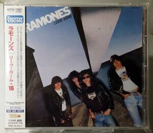 ◆ ラモーンズ『 リーヴ・ホーム + 16 』RAMONES　ボーナストラック16曲入り ◆